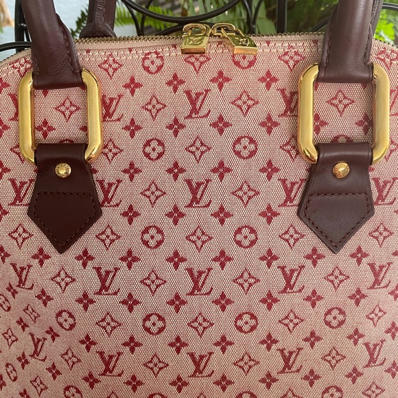 Louis Vuitton Vintage Monogram Mini Lin Alma Haut Satchel W/COA - Picture 3 of 16